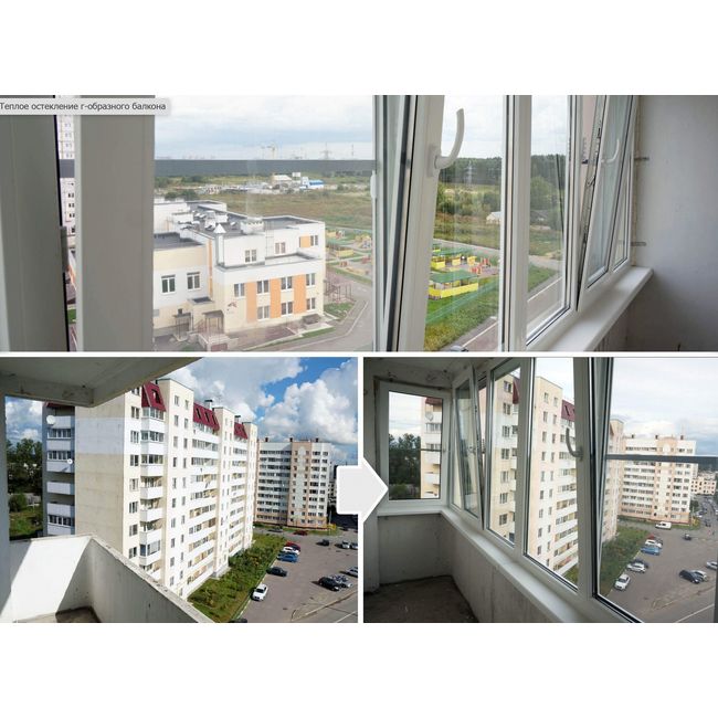 Балкон под ключ 3250х1550х850 balkon-pod-klyuch-3250kh1550kh850