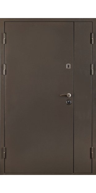 Двойная дверь входная в дом ТИТАН Плюс RAL 8019 dveri-vhidni-v-dim-titan-plyus-ral-8019_2783