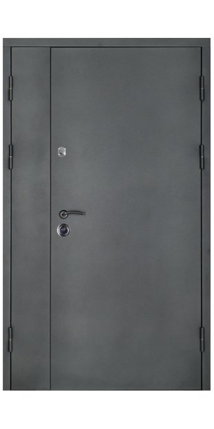 Двойная дверь входная в дом ТИТАН Плюс RAL G1450 dveri-vhidni-v-dim-titan-plyus-ral-g1450_2778