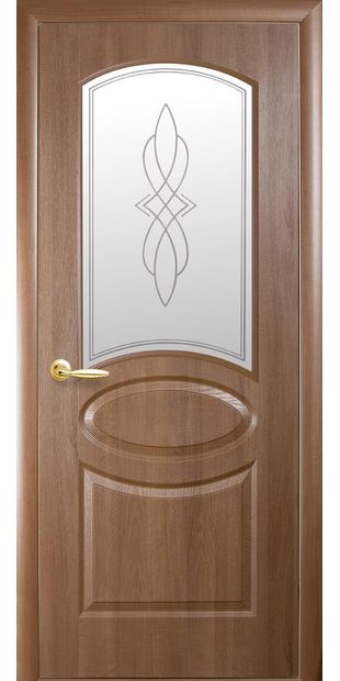 Межкомнатные двери Овал со стеклом сатин и рисунком dvernoe-polotno-pvh-deluxe-oval-so-steklom-satin-i-risunkom-r1-1
