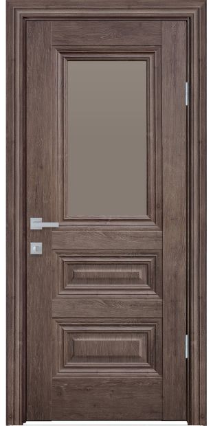 Межкомнатные двери Камилла со стеклом бронза kamilla-10
