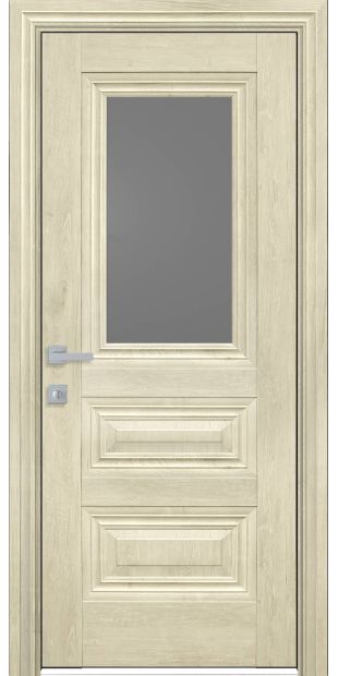 Межкомнатные двери Камилла со стеклом графит kamilla-6