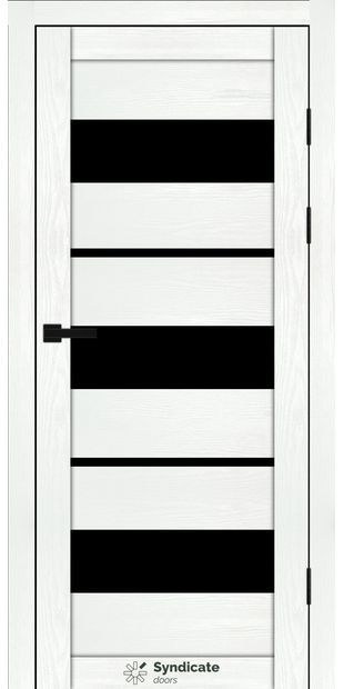 Міжкімнатні двері SD-105 sd-105-bila-struktura-chorne