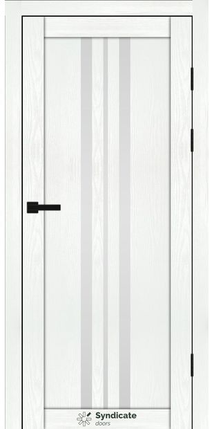 Міжкімнатні двері SD-107 sd-107-bila-struktura-satin