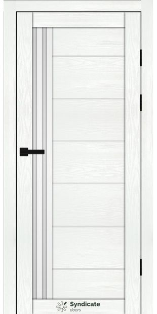 Міжкімнатні двері SD-114 sd-114-bila-struktura-satin