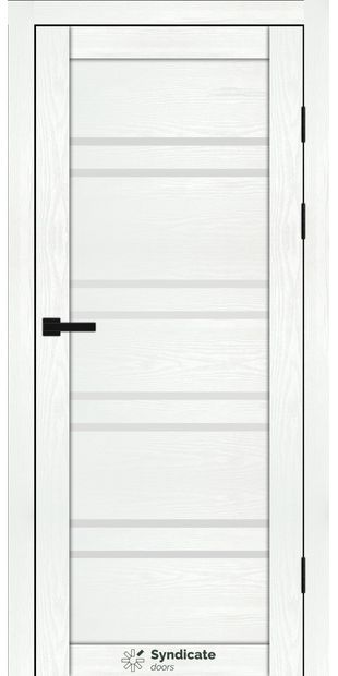 Міжкімнатні двері SD-118 sd-118-bila-struktura-satin