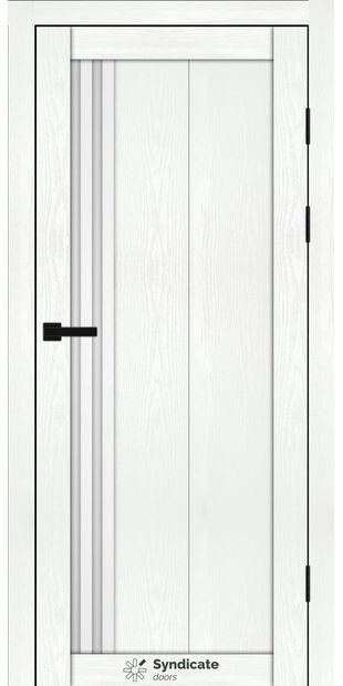 Міжкімнатні двері SD-136 sd-136-bila-struktura-satin
