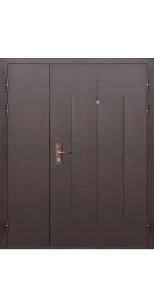 Двойная дверь входная СтройГост 7-1 металл/металл 1200х2050 stroygost-7-1-metall-metall-1200-2050