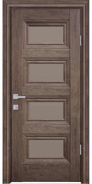 Межкомнатные двери Тесса со стеклом бронза tessa-10