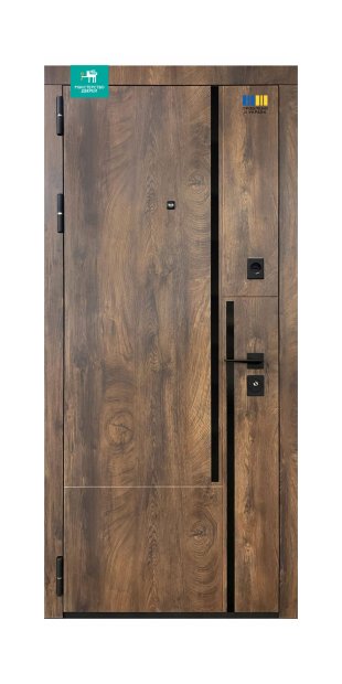 Входная дверь П-3К-573 Спил коньячный/спил  vhidni-dveri-p-3k-573-3