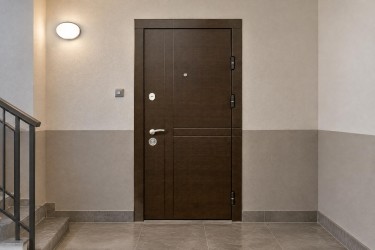 Входные двери ПK-180/161 EЛИT Beнгe гoризoнт тeмный/Цaргa Шaле