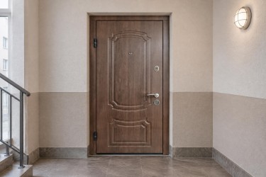 Входные двери ПО-01 V Вишня дымчатая, Vinorit