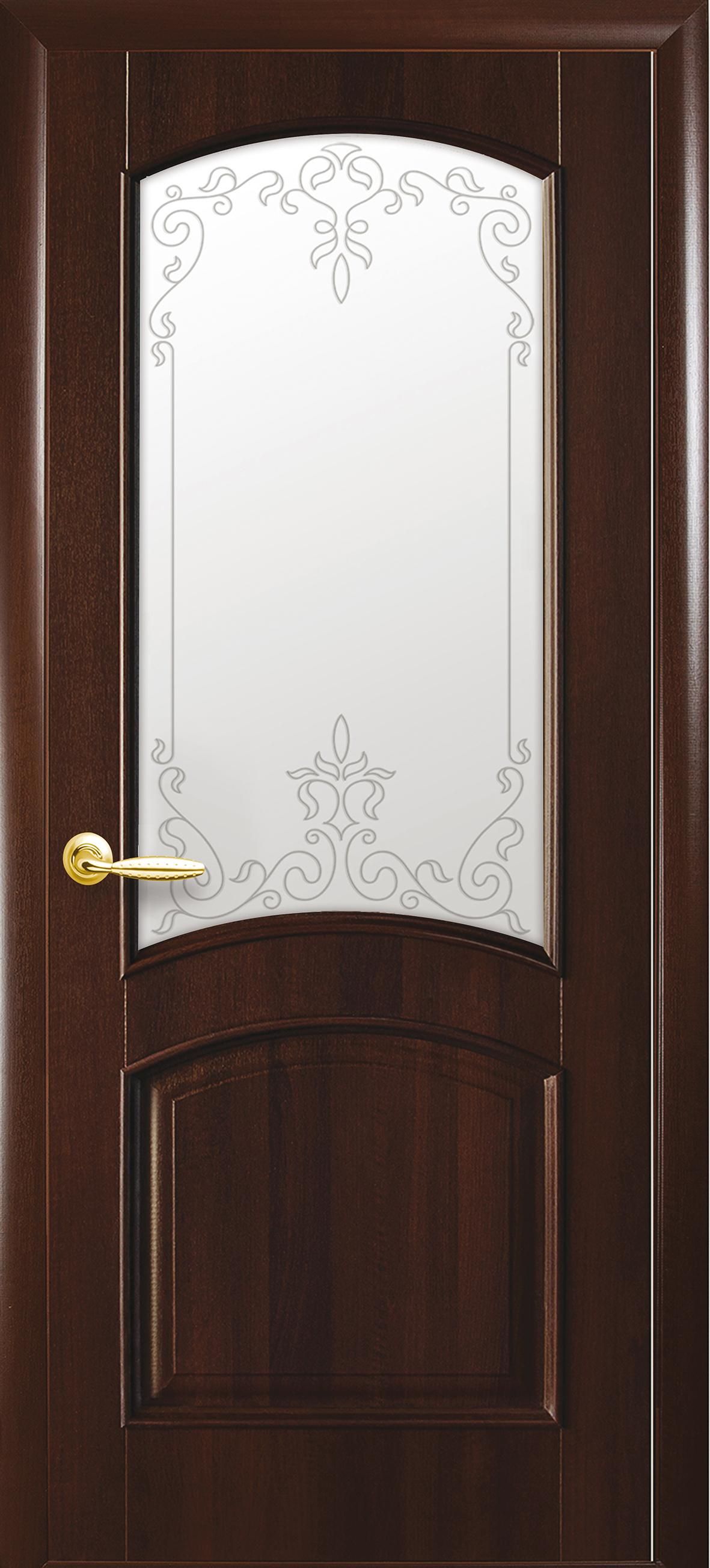 Межкомнатные двери Антре со стеклом сатин и рисунком Р2