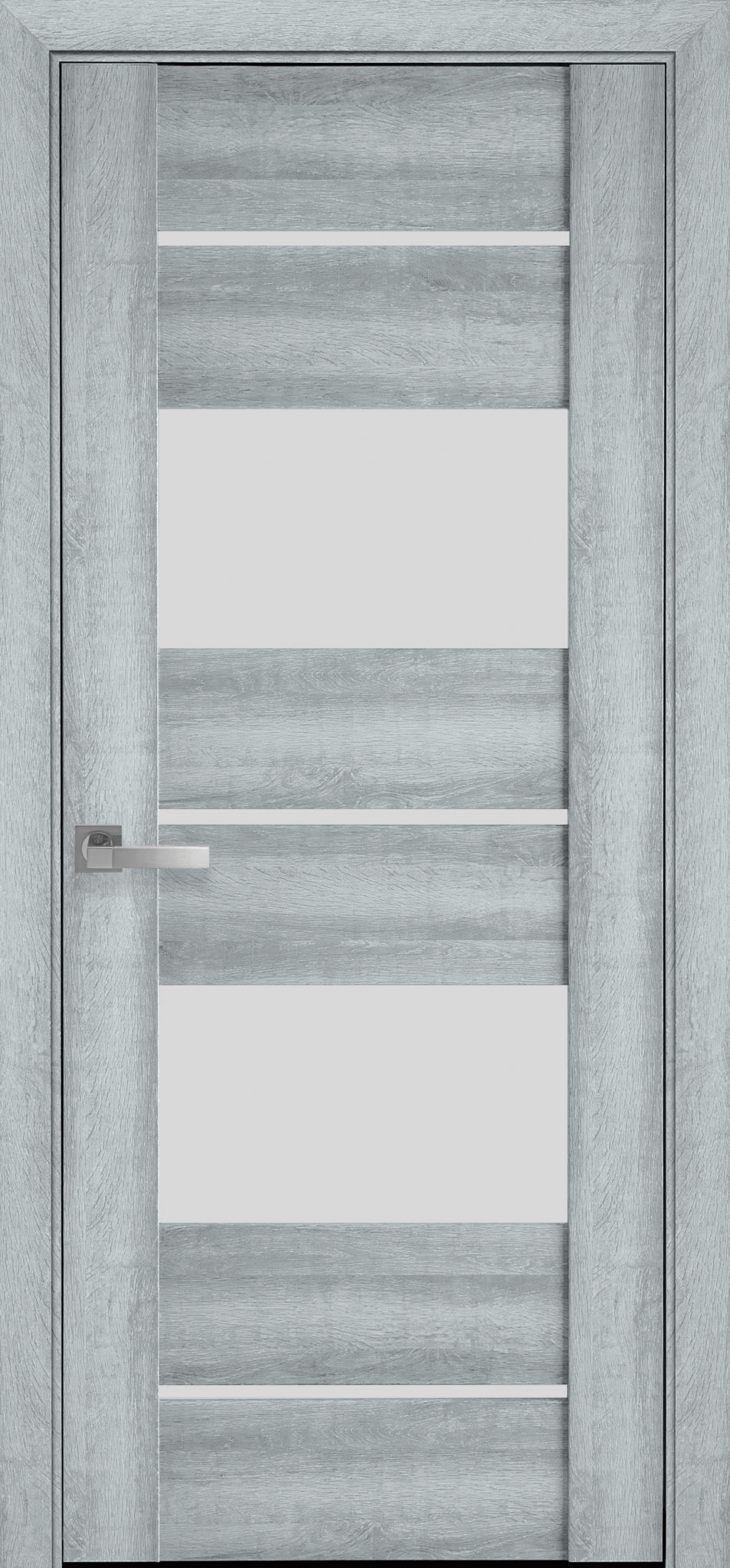 Межкомнатные двери Аскона со стеклом сатин