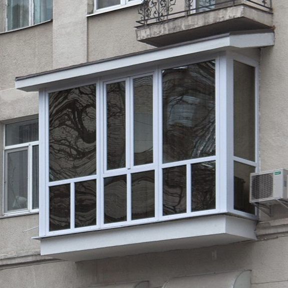 Французький балкон Primeplast 2950х2500х850 мм