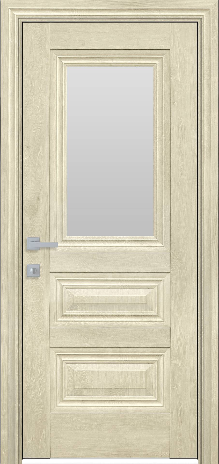 Межкомнатные двери Камилла со стеклом сатин
