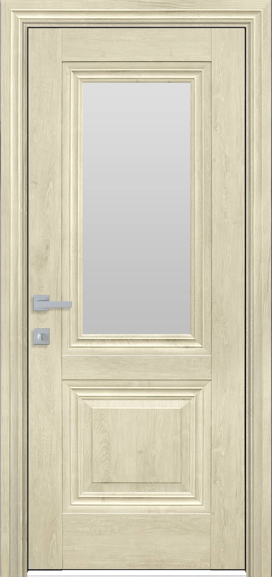 Межкомнатные двери Канна со стеклом сатин