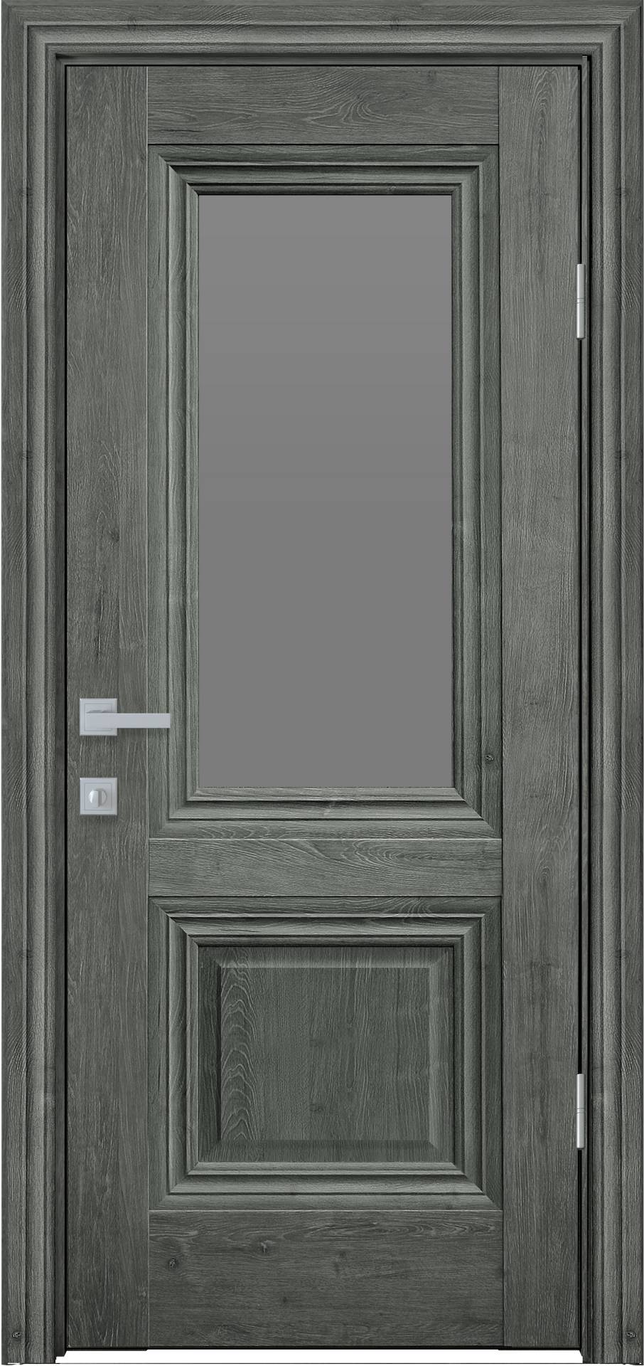 Межкомнатные двери Канна со стеклом графит