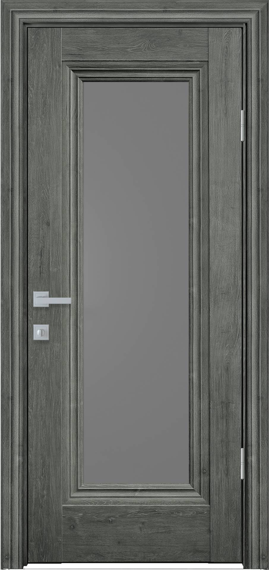 Межкомнатные двери Милла со стеклом графит