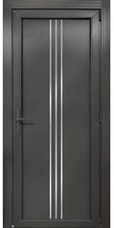 Двери межкомнатные пластиковые 03 Good Door, PVC Антрацит