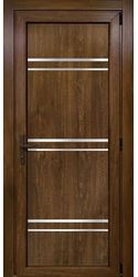 Двери межкомнатные пластиковые 06 Good Door, PVC Горіх