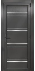 Двери межкомнатные пластиковые 07 Good Door, PVC Антрацит