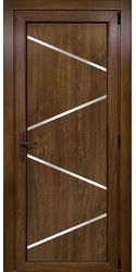 Двери межкомнатные пластиковые 10 Good Door, PVC Горіх