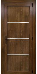 Двери межкомнатные пластиковые 14 Good Door, PVC Горіх