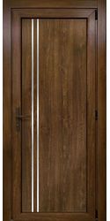 Двери межкомнатные пластиковые 15 Good Door, PVC Горіх
