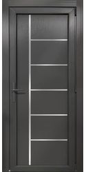 Двери межкомнатные пластиковые 19 Good Door, PVC Антрацит