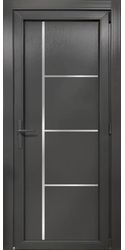 Двери межкомнатные пластиковые 20 Good Door, PVC Антрацит