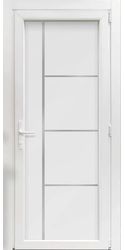 Двери межкомнатные пластиковые 20 Good Door, PVC Білий