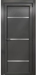 Двери межкомнатные пластиковые 26 Good Door, PVC Антрацит