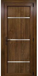 Двери межкомнатные пластиковые 26 Good Door, PVC Горіх