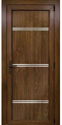 Двери межкомнатные пластиковые 27 Good Door, PVC Горіх