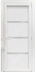 Двери межкомнатные пластиковые 28 Good Door, PVC Білий