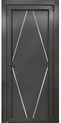 Двери межкомнатные пластиковые 29 Good Door, PVC Антрацит
