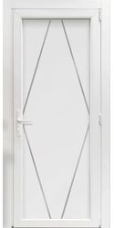 Двери межкомнатные пластиковые 29 Good Door, PVC Білий