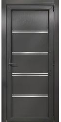 Двери межкомнатные пластиковые 30 Good Door, PVC Антрацит