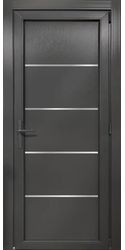 Двери межкомнатные пластиковые 32 Good Door, PVC Антрацит