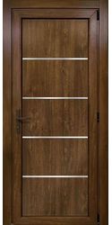 Двери межкомнатные пластиковые 32 Good Door, PVC Горіх