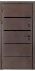 Форест 032 RAL 156 / дуб темний Б-160 + молдинг 4,  дуб темний