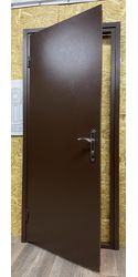 Входная дверь Метал медь/ДСП венге 16 мм