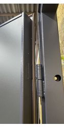 Входные двери метал серый/ДСП Антрацит 2