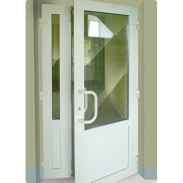 Металопластикові вхідні двері Rehau ламінація в масі