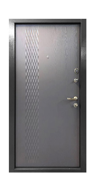 Вхідні двері ПУ-236 сіра текстура