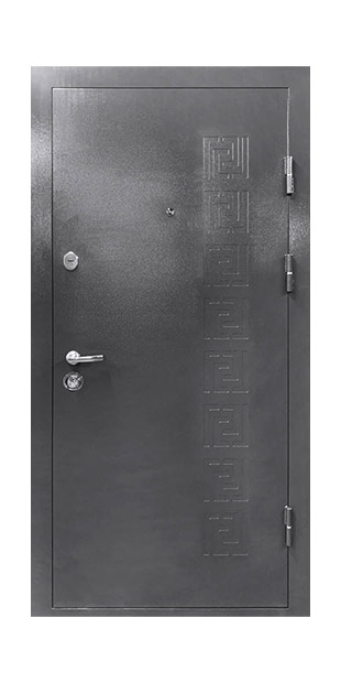 Вхідні двері ПУ-236 сіра текстура