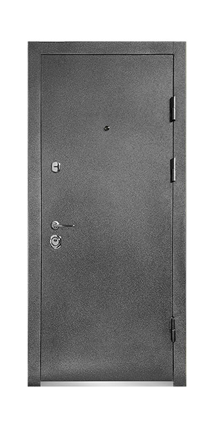 Вхідні двері ПУ-3К-198 Класика Сіра текстура