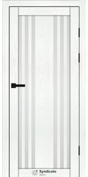 Міжкімнатні двері SD-126, PVC Біла структура