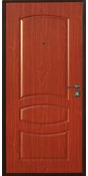 Дверь Входная СтройГост 7-1 металл/хдф 1900 Итальянский орех